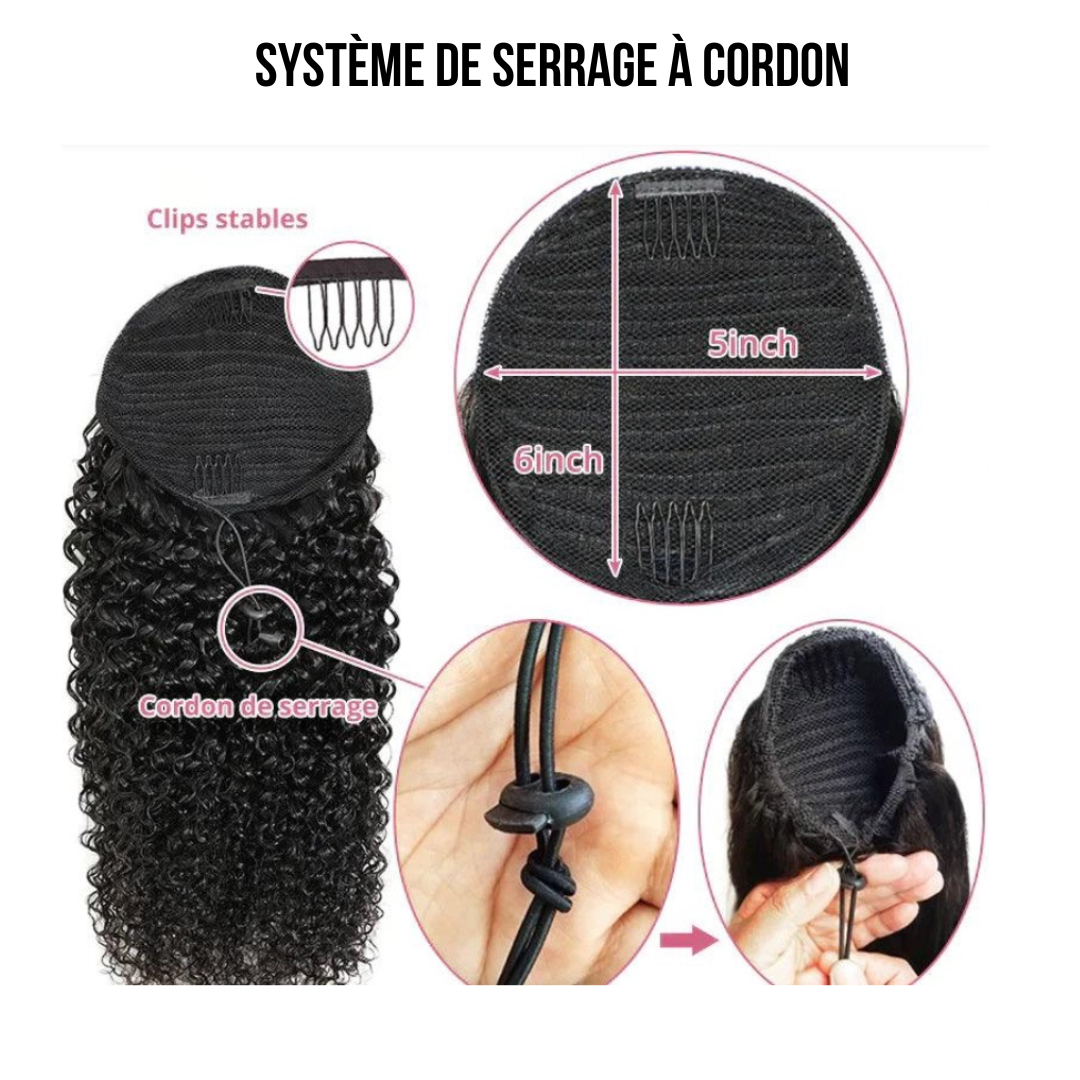 PONYTAIL 16' KINKY CURL