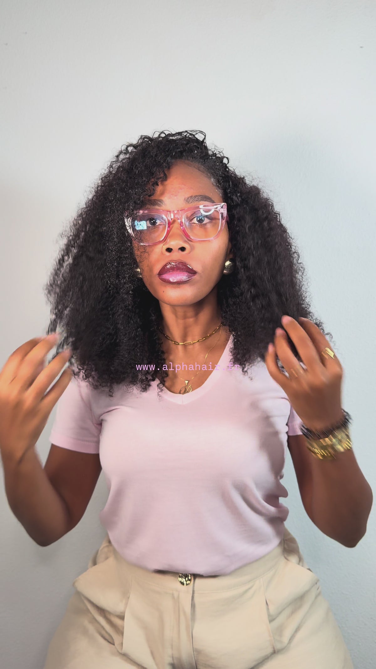 FLIPOVER - DEMIE TÊTE - 20' 200% KINKY CURL