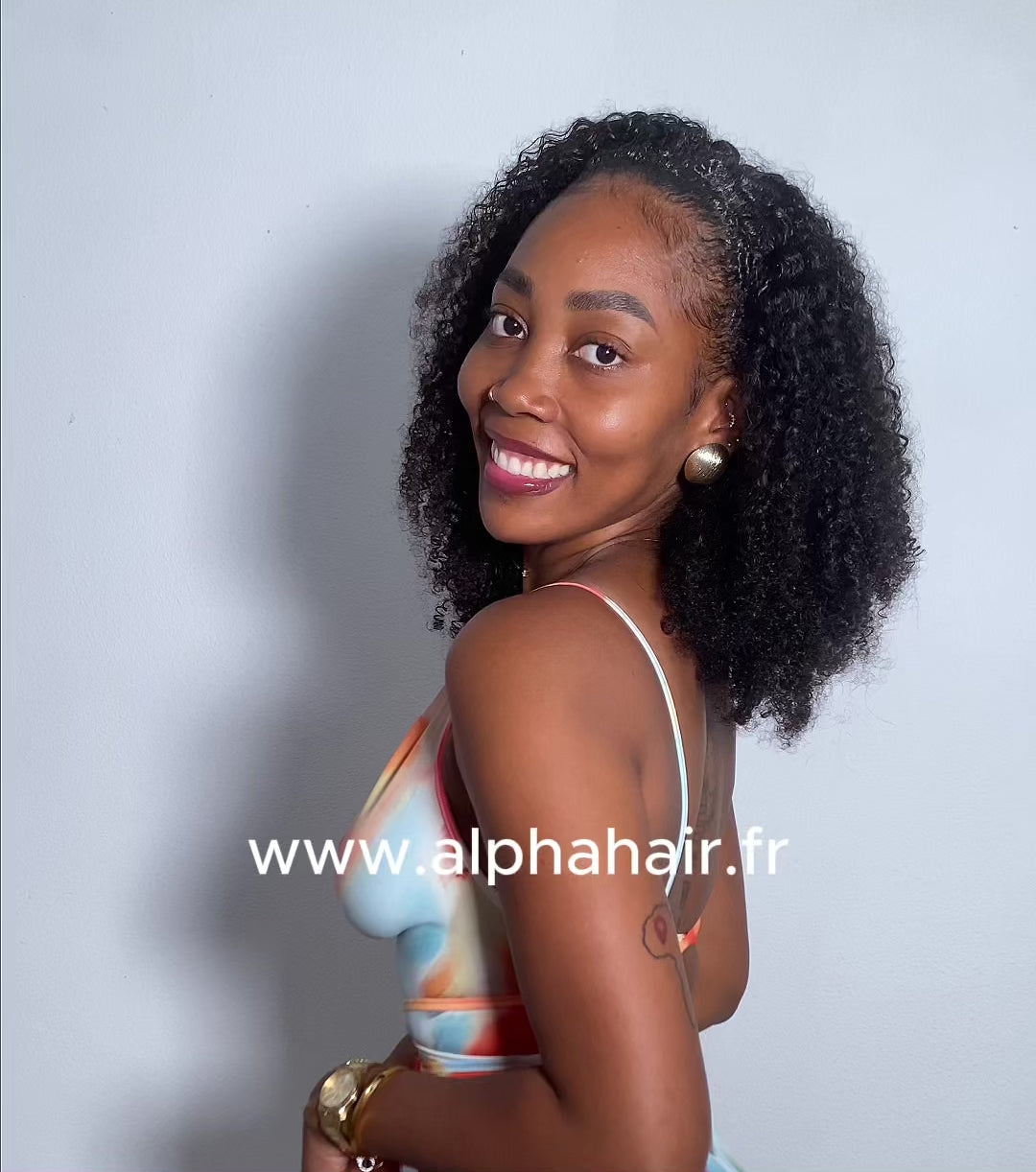 FLIPOVER (DEMIE TETE) 18' 180% KINKY CURL